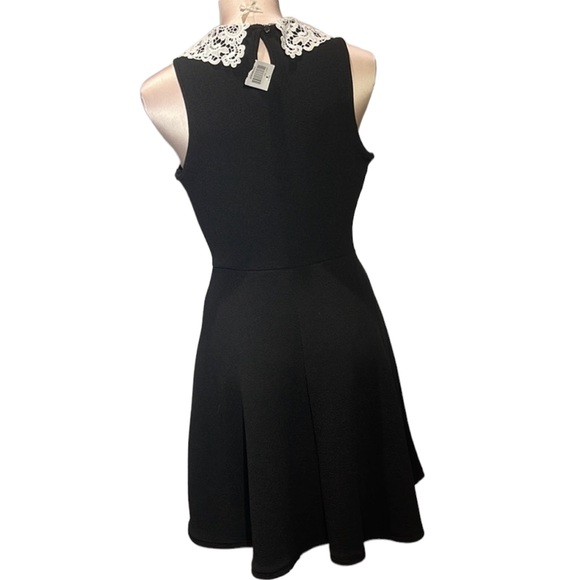 Hot Topic Midnight Hour dress. Black with white lace collar. Size S. NWT - Picture 4 of 12